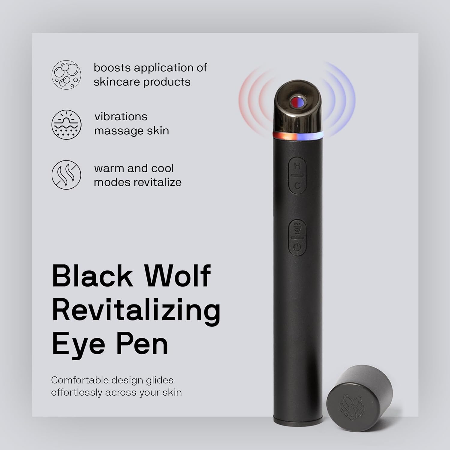 Black Wolf Revitalizing Depuffing Under Eye Wand