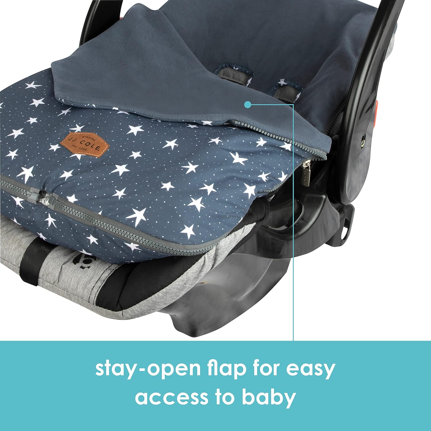 JJ Cole Baby Bundle 365 – Baby Car Seat Cover & Stroller