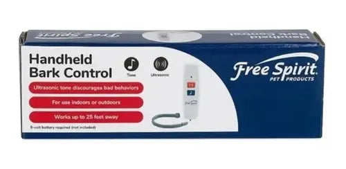 Free Spirit® Handheld Ultrasonic Dog Bark Control Deterrent