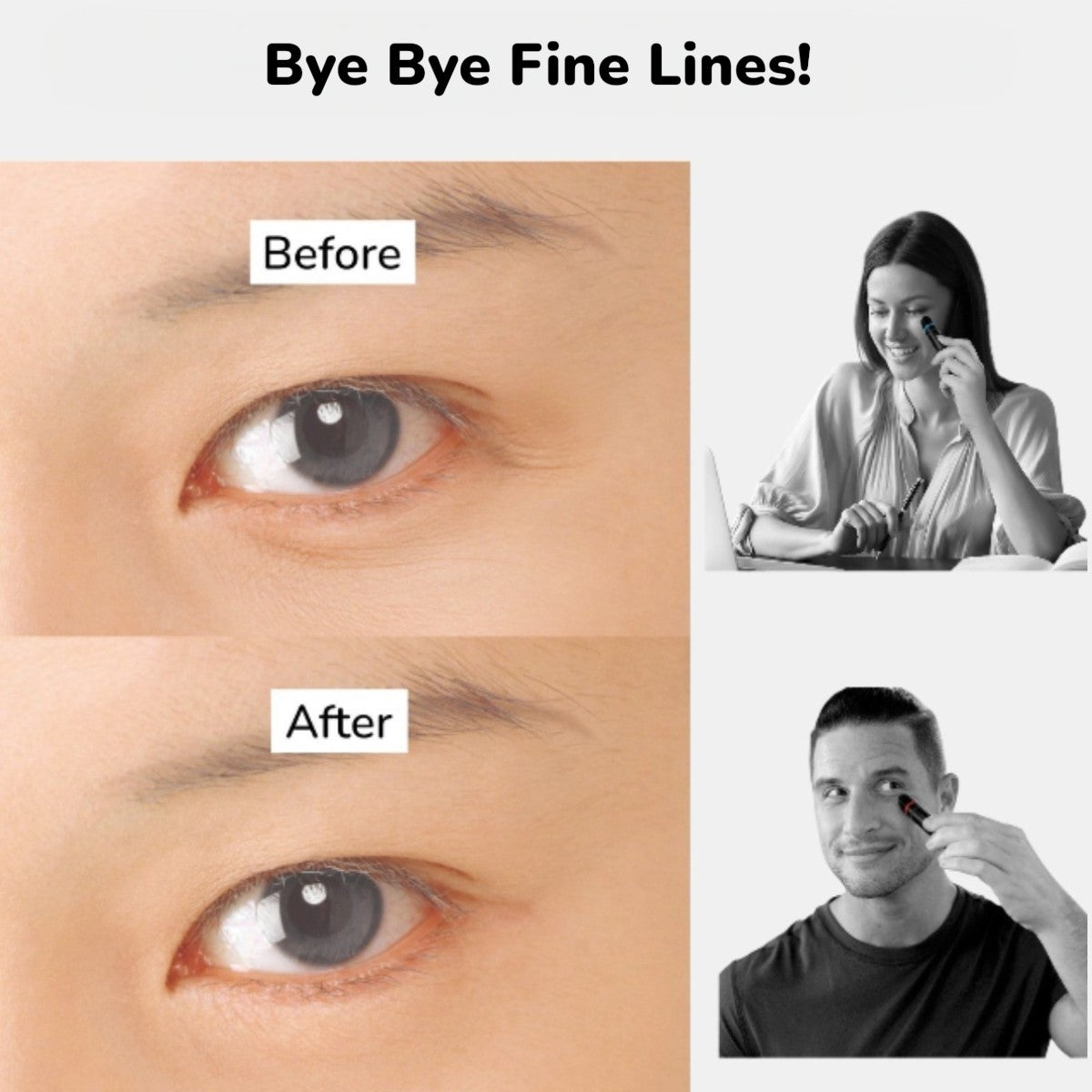 Black Wolf Revitalizing Depuffing Under Eye Wand
