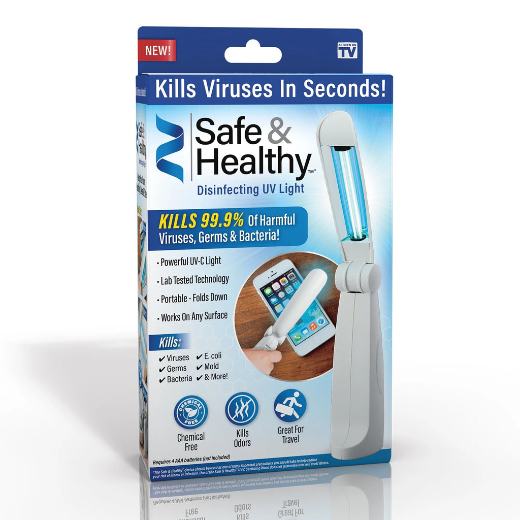 Safe & Healthy UV Sanitizing Light Wand As Seen On TV